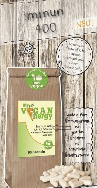 MY VEGAN ENERGY | Immun 400 | shop.oelfee.de