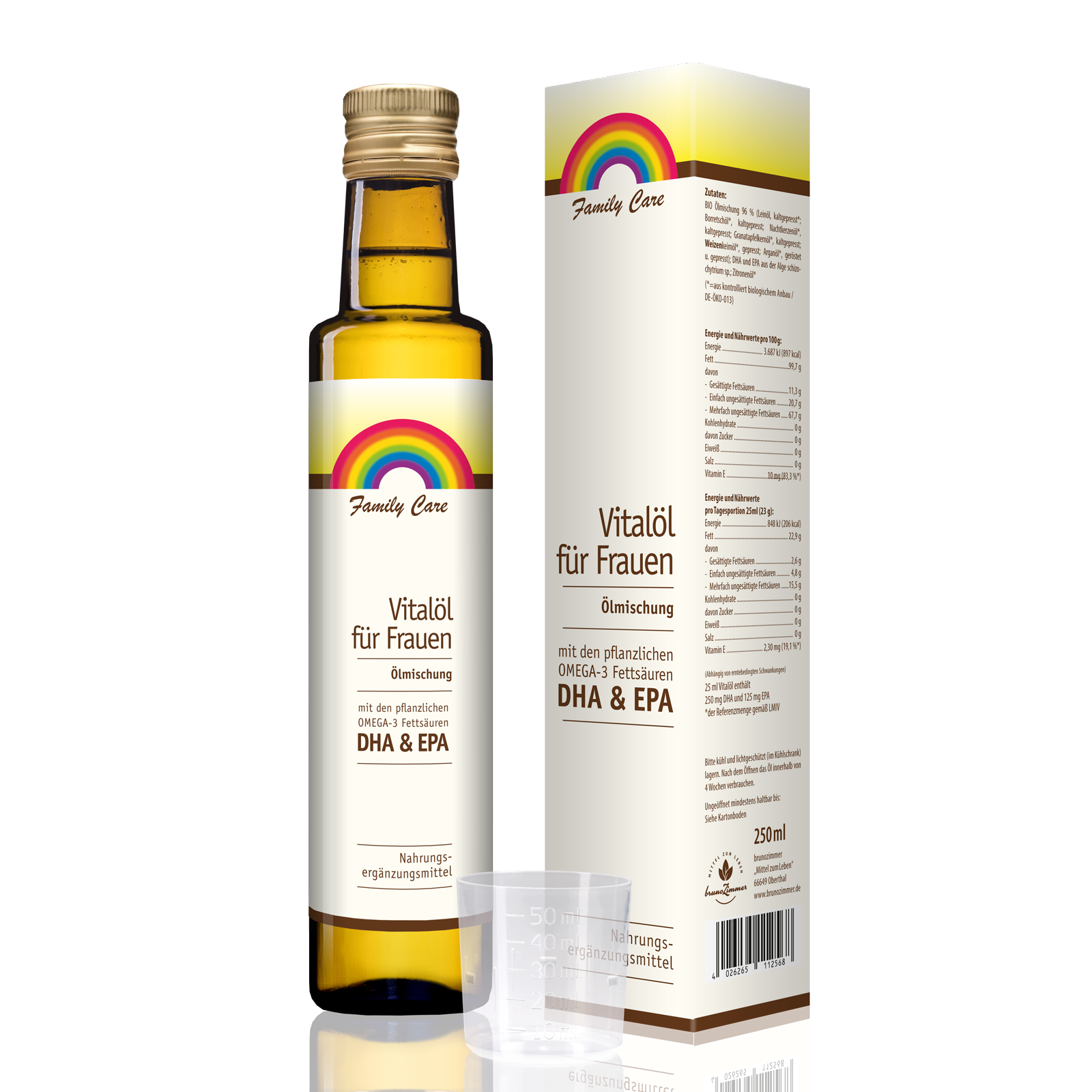 DHA & EPA Omega3Vitalstoff Rein pflanzlich Wirkung