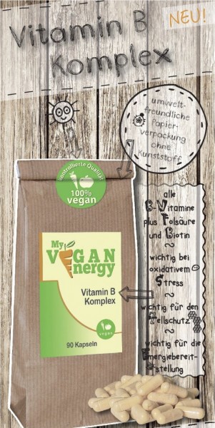 MY VEGAN ENERGY | Vitamin B-Komplex | shop.oelfee.de