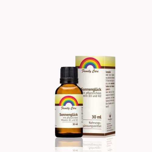 Sonnenglück Vitamin D3 Family Care | Vit. D3 und K2 | shop.oelfee.de