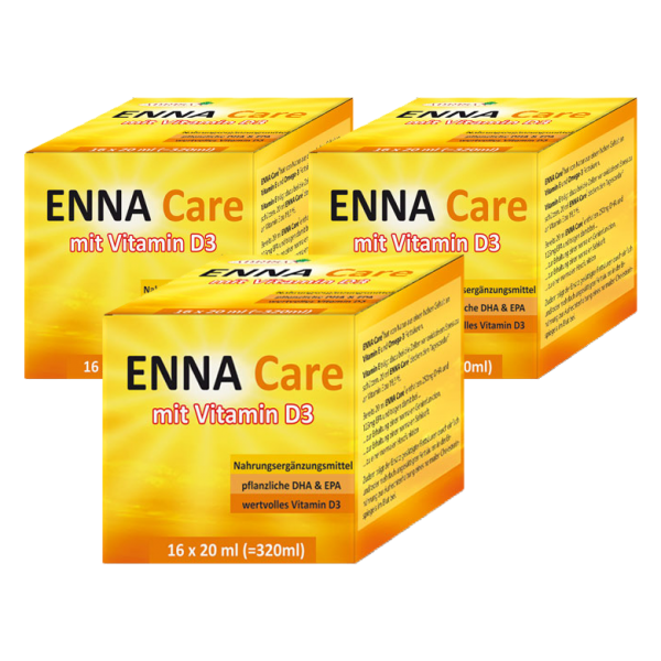 ENNA Care® mit VITAMIN D3, DHA & EPA | 3er-SET Angebot