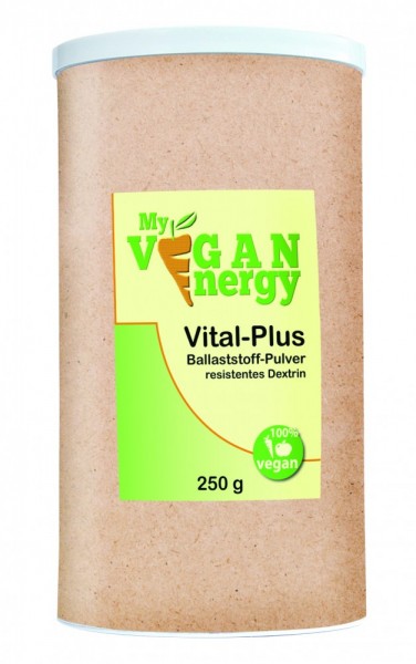 MY VEGAN ENERGY | Vital Plus Ballaststoffpulver 250g | shop.oelfee.de