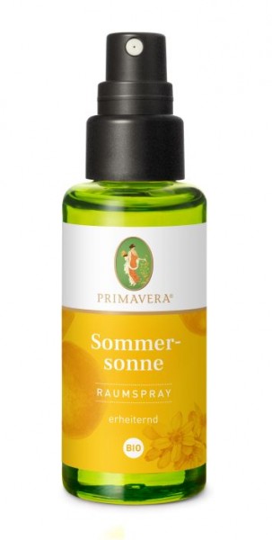 Primavera Sommersonne Raumspray bio | shop.oelfee.de